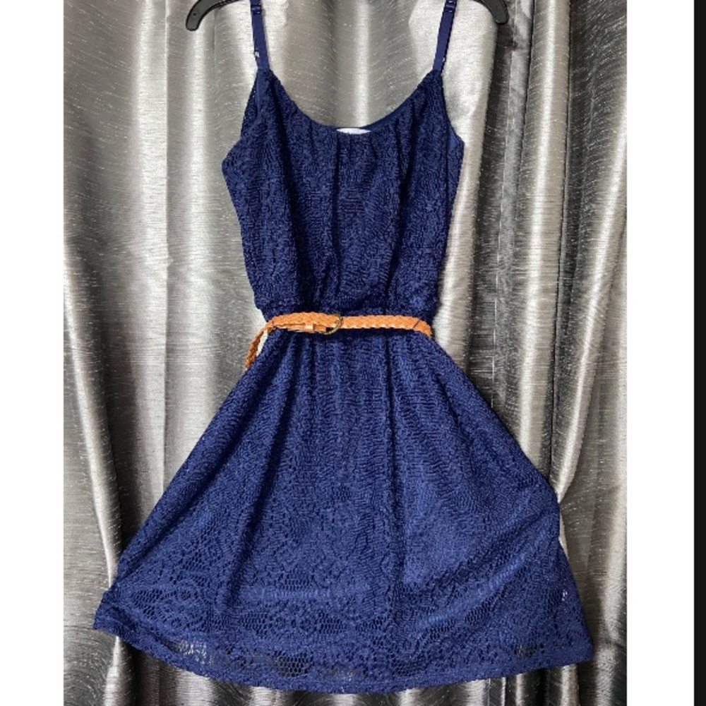 Blue Lace Dress